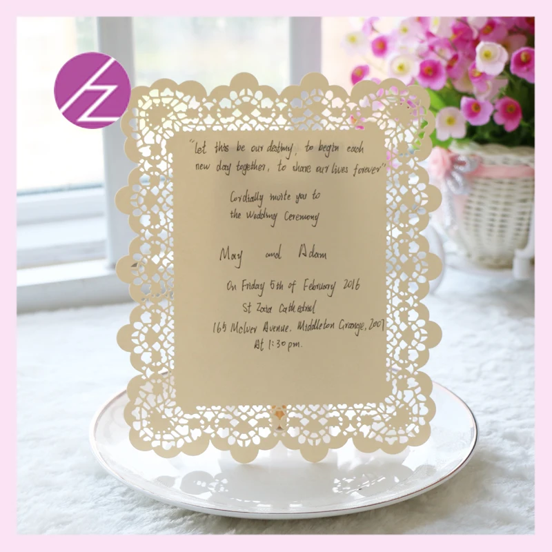 12 шт./лот товары для вечерние с простым дизайном пригласительная открытка