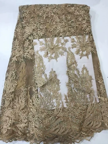 New Designs African French Lace Fabric SZH112-4 High Quality Nigeria Net 2019 With Stones for lady dress.5yds/pcs | Дом и сад