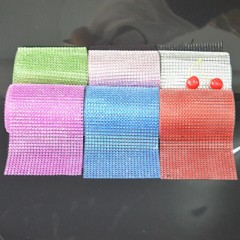 7 цветов 1 ярд отправить свадебные алмазные сетчатые украшения для вечеринки