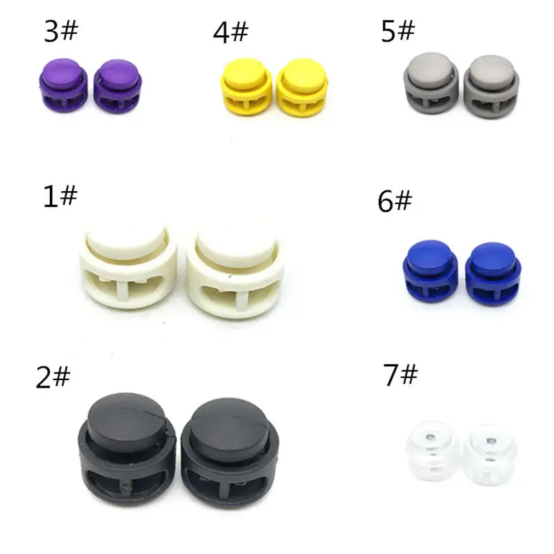 DoreenBeads Высокое качество нейлоновая пробка для фиксации шнура регулируемая сумка
