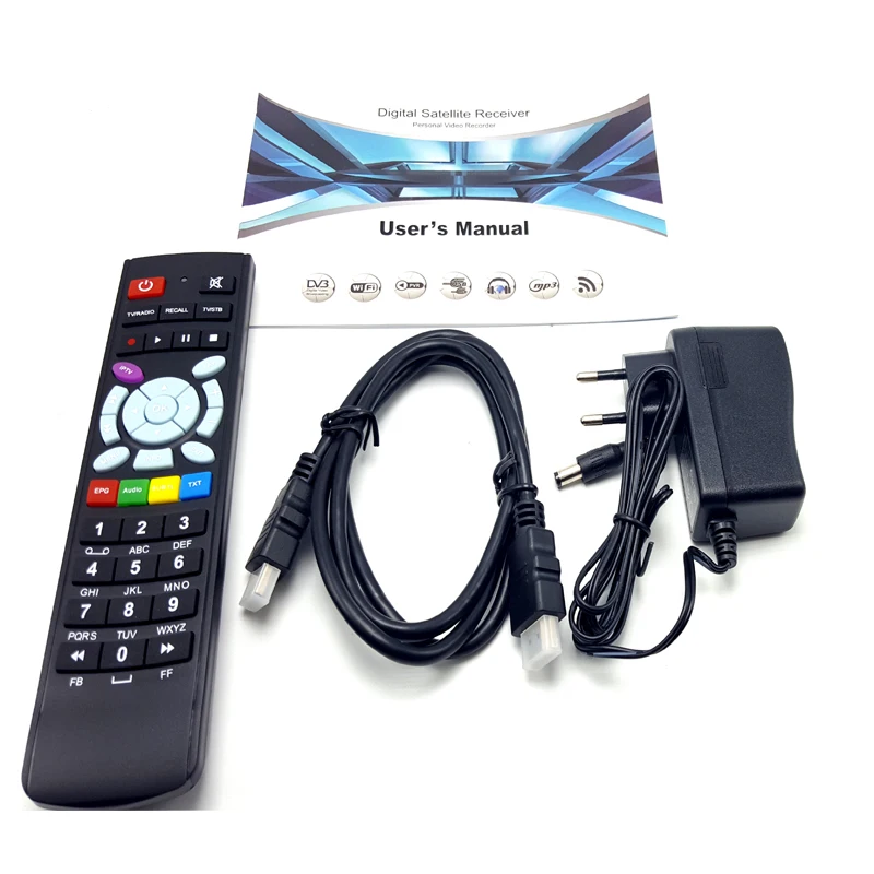 [Натуральная кожа] folosat V7 HD DVB-S2 MPEG4 спутниковый ТВ-приемник Поддержка ключ powervu biss