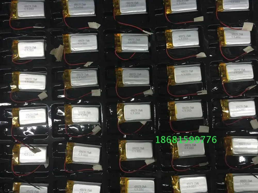 Перезаряжаемый литий-ионный полимерный литиевый аккумулятор 3 7 041730 401730 мАч для MP3