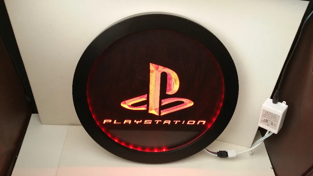 Playstation 4 PS4 man пещера RGB светодиодная многоцветная (12 цветов) Беспроводное