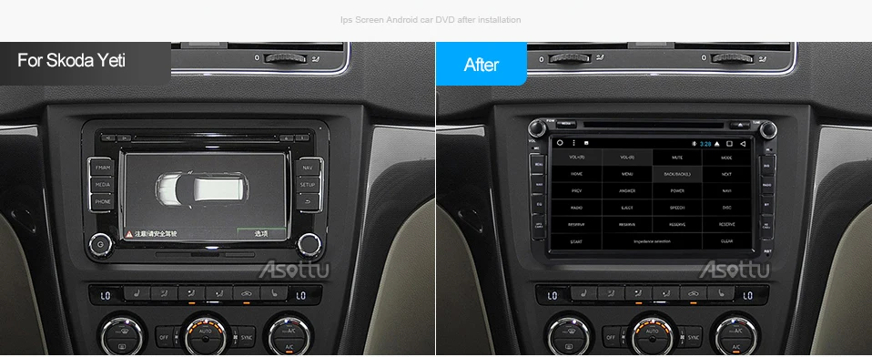 Автомобильный dvd-плеер Asottu KCDZ8071 2G+ 32GB 1024*600 для skoda VW POLO GOLF 5 6 PASSAT CC JETTA TIGUAN TOURAN Fabia Caddy gps palyer
