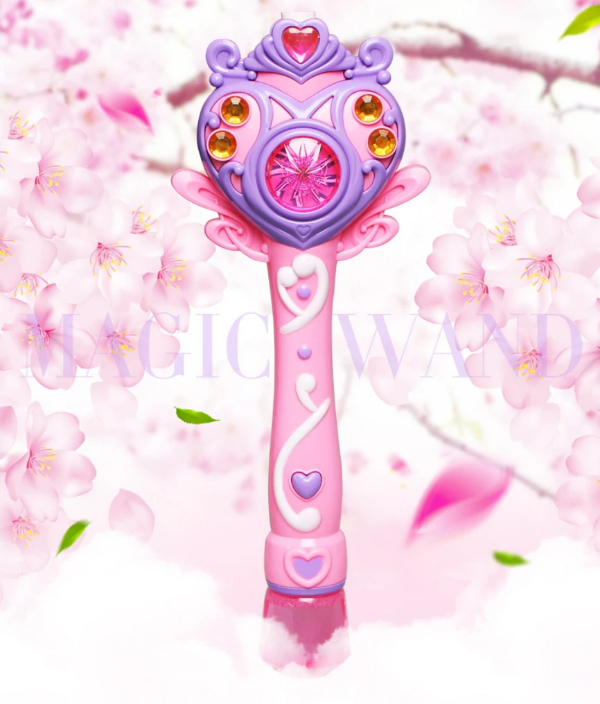 PIKAALAFAN Light music magic stick электропистолет для мыльных пузырей игрушка автоматическая машина для пузырей дуя пузырьковая игрушка игрушки на открытом воздухе