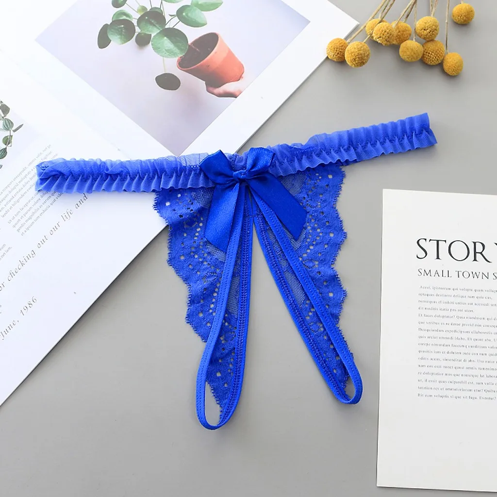 Женское сексуальное нижнее белье, эротические кружевные трусики с открытой промежностью, Прозрачное нижнее белье, трусики с вырезами, сексуальная одежда, стринги