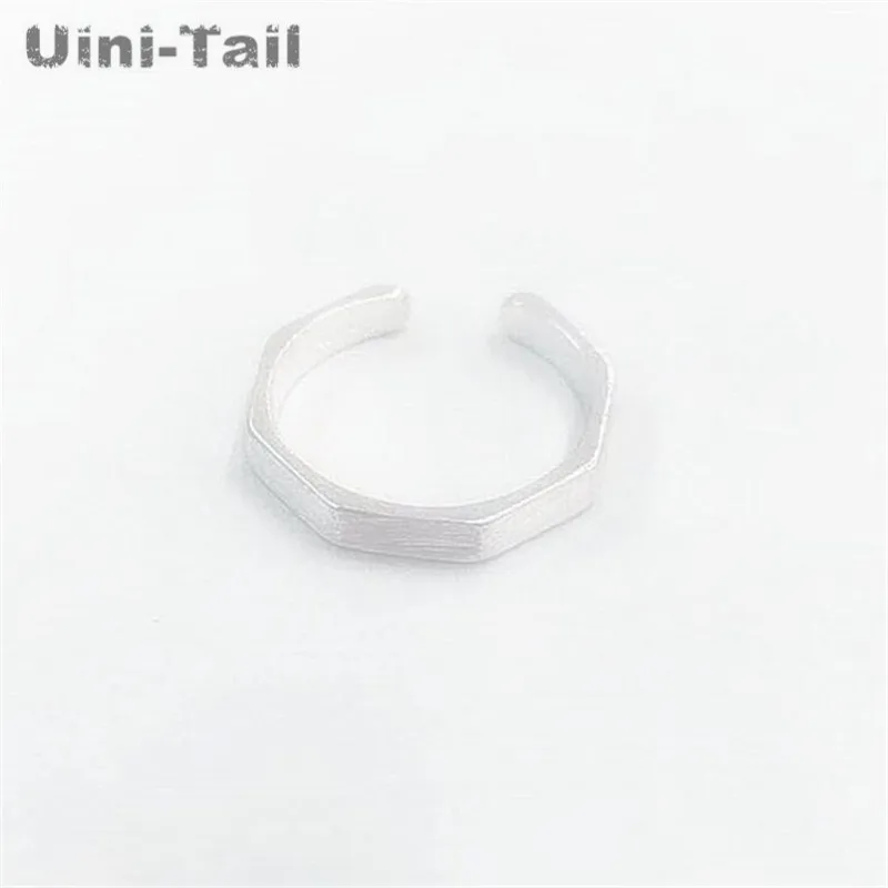 Uini Tail Горячая новинка 925 Стерлинговое Серебро модный дизайн ореха Корейская