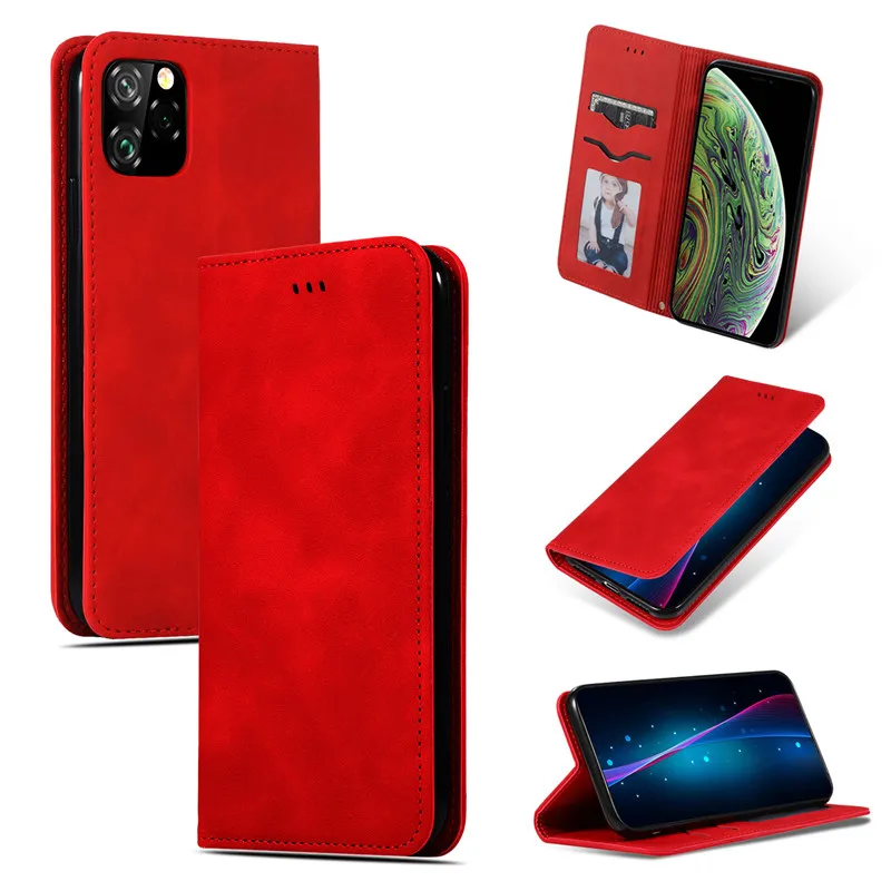 Роскошный кожаный флип-чехол для iPhone XS XR XSMax XI XIR XIMax 2019 6 7 8 Plus Магнитный кошелек Coque