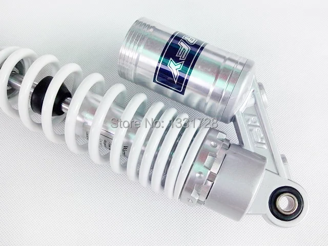 Распродажа! Белый воздушный Газовый амортизатор RFY 340 мм подходит для мотоциклов