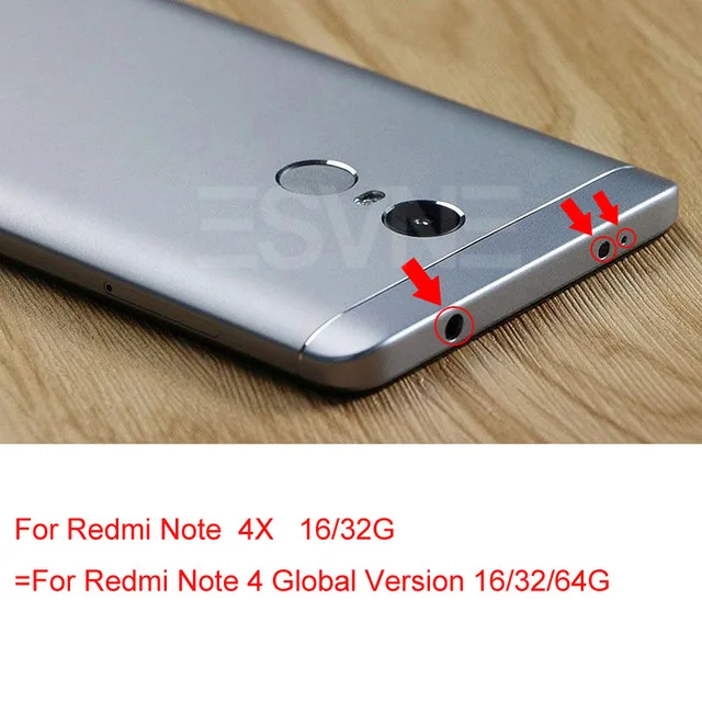 For redmi note 4X ESVNE 9D закаленное стекло для Xiaomi redmi note 4 4x Защитное стекло для redmi note 4 4X Защитная пленка для экрана HD - Цвет: For redmi note 4X
