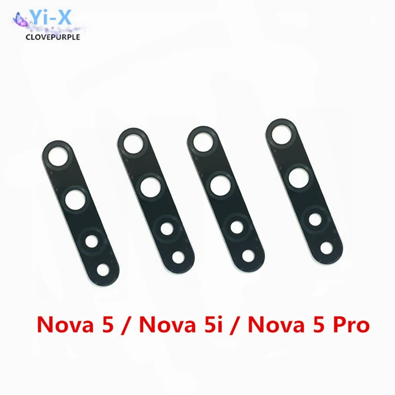 2pcs/lot Rear back main camera glass lens for Huawei Nova 2 2S 2i 3 3E 3i 4 4E 5 5i lite plus Pro | Мобильные телефоны и