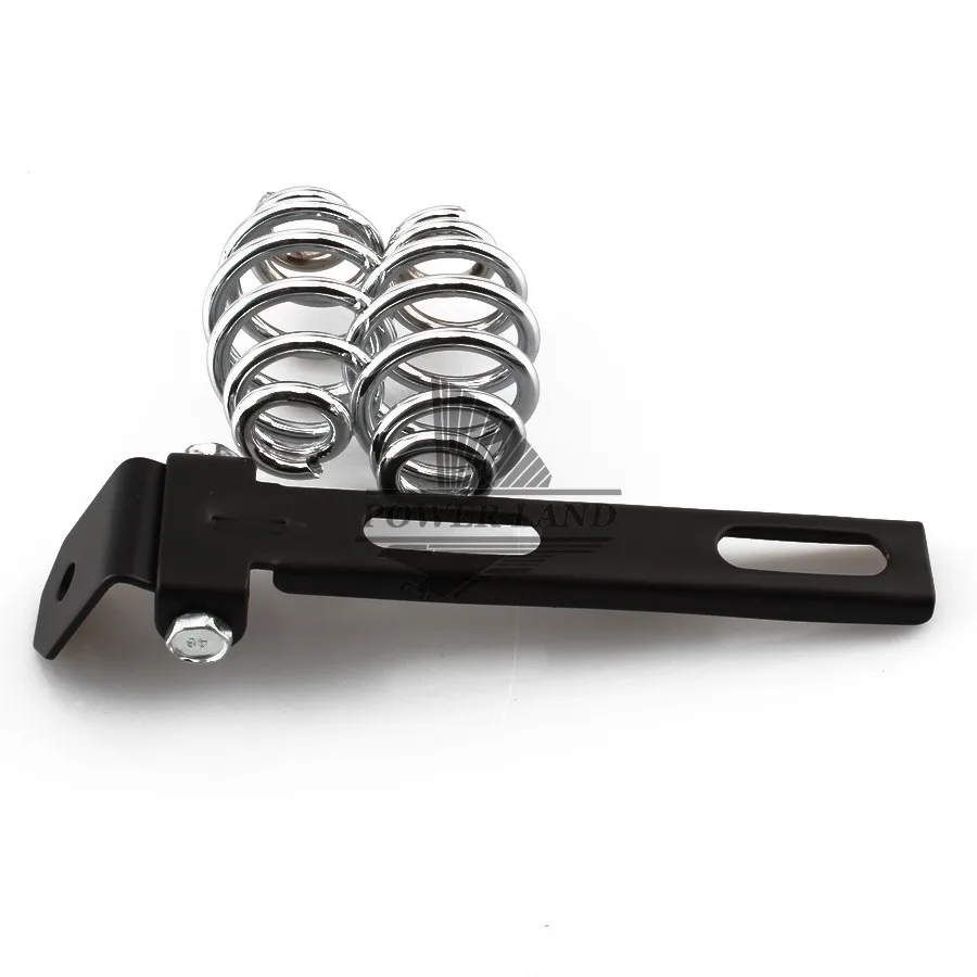 1 шт. черные мотоциклетные Подушки Кожезаменитель оранжевый Стиль соло сиденья