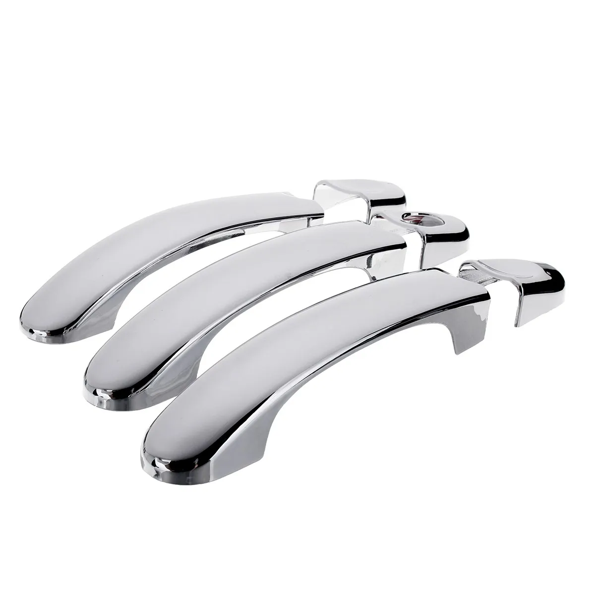 Комплект обшивки ручки двери 6x Chrome 3 для VW Transporter T5 Caravelle Caddy Multivan 03 09|door handle cover|handle