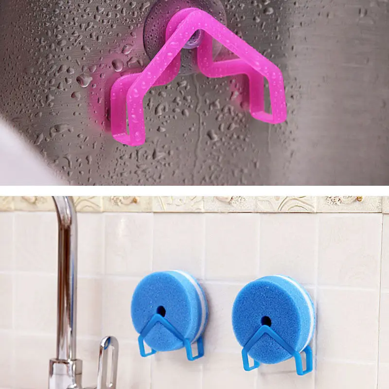 2 шт. домашний удобный держатель на присоске для раковины кухонные инструменты