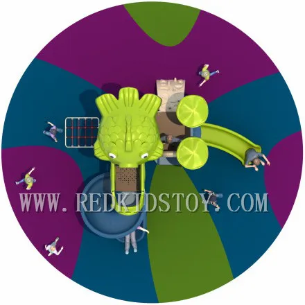 Одобренный CE стандарт ЕС животное тема детский сад открытая игровая площадка