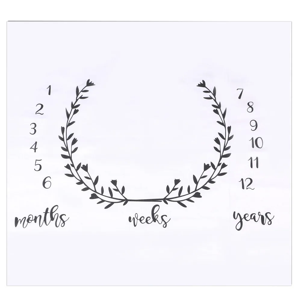 LONSANT/Детское покрывало для фото одеяло с принтом новорожденных милое мягкое