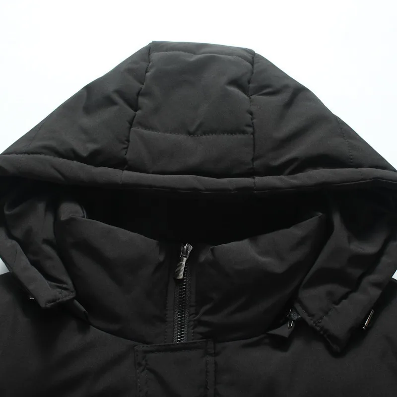 Мужские пальто Куртки длинные черные большие размеры 8XL 6XL 5XL 4XL одежда homme парка