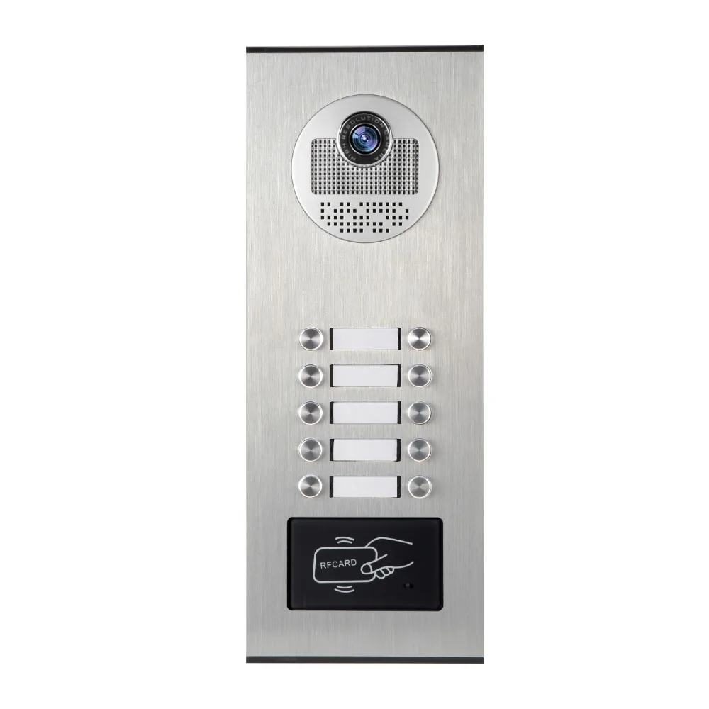 YobangSecurity 10 Unit Apartment 7-Inch Video Intercom Home Door Phone Doorbell RfID Access Control System. | Безопасность и