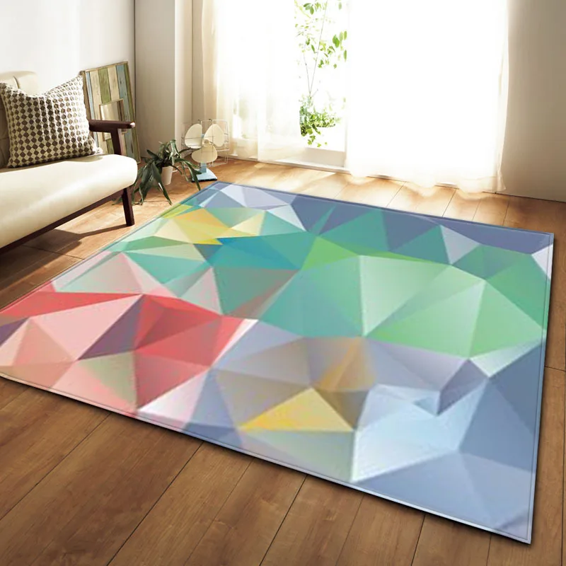

New Fashion Nordic Style Large Carpets For Living Room Bedroom Rugs Home Carpet Floor Door Mat Delicate Modern Area 2ed-001