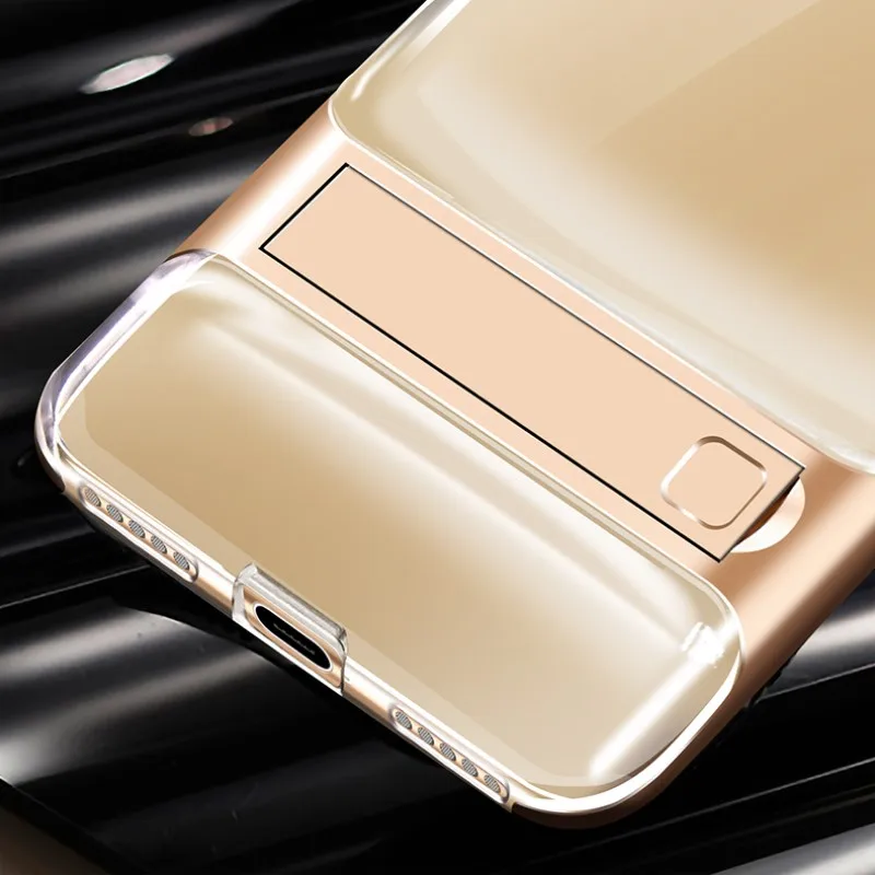 TPU + PC 360 градусов защитный чехол для телефона iPhone X 8 7 6 6s прозрачного ударопрочного