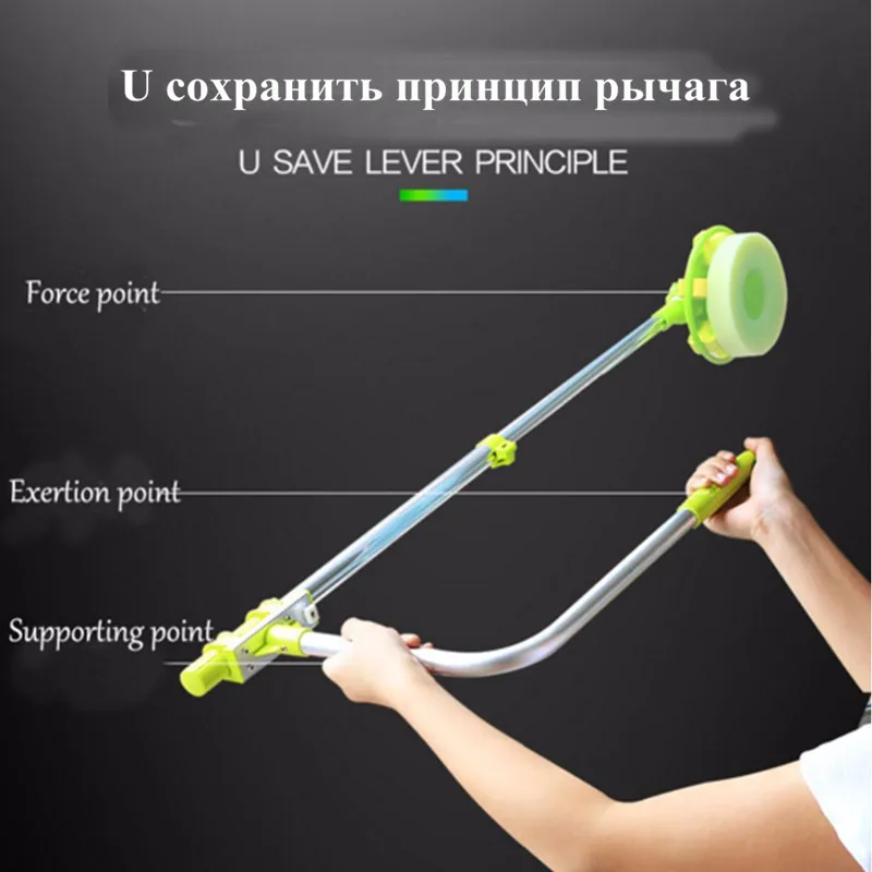 Hobot 188 телескопическая Многоуровневая Чистящая губка для стекла ra Mop очиститель щетка для мытья окон щетка для очистки окон 168
