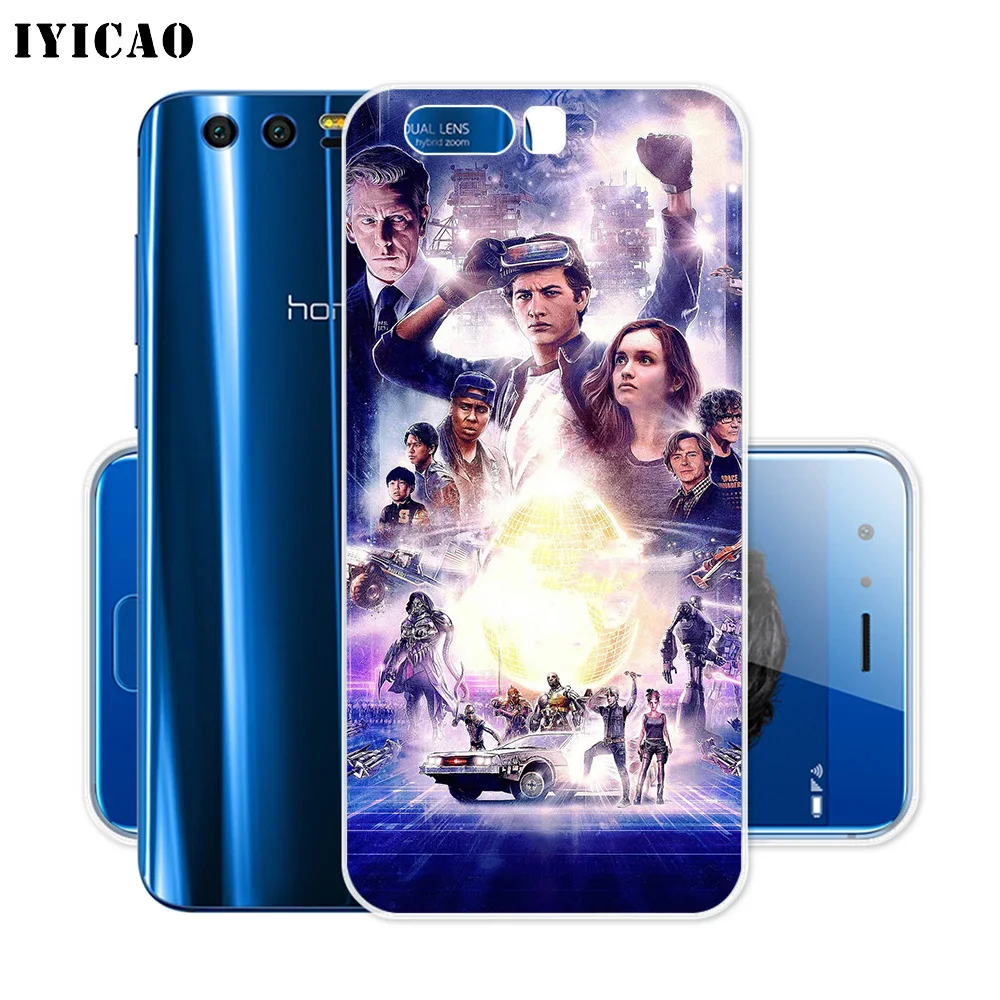 Чехол IYICAO Ready Player One movie мягкий силиконовый чехол для Huawei Y9 Y7 Y6 Prime 2018 Honor 8C 8X 8 9 10 Lite 7X