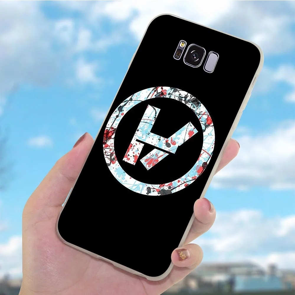 Чехол для телефона из ТПУ Twenty One 21 Pilots противоскользящий чехол Galaxy Samsung S8 Plus S9 M10 M20