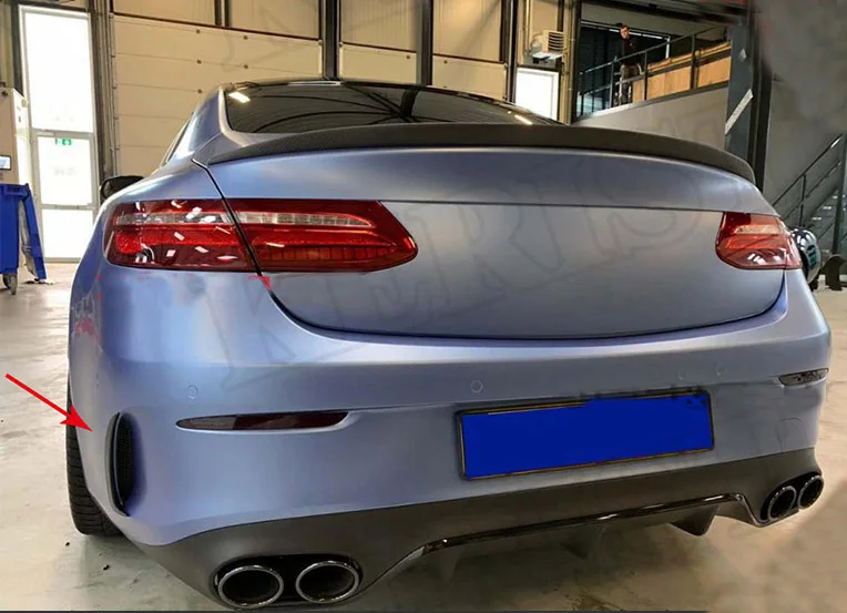 Углеродное волокно COUPE W238 2 шт. задний бампер боковая вентиляция багажника крылья