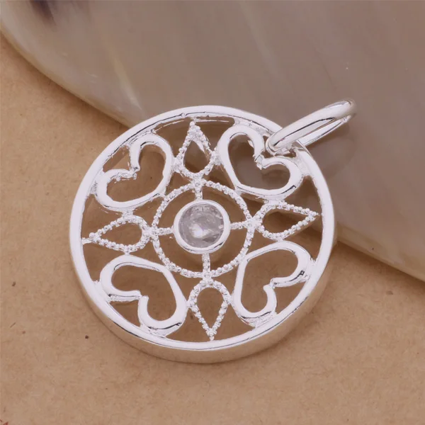 Серебряное ожерелье AN125 stearling серебряный цвет модные ювелирные изделия подвеска