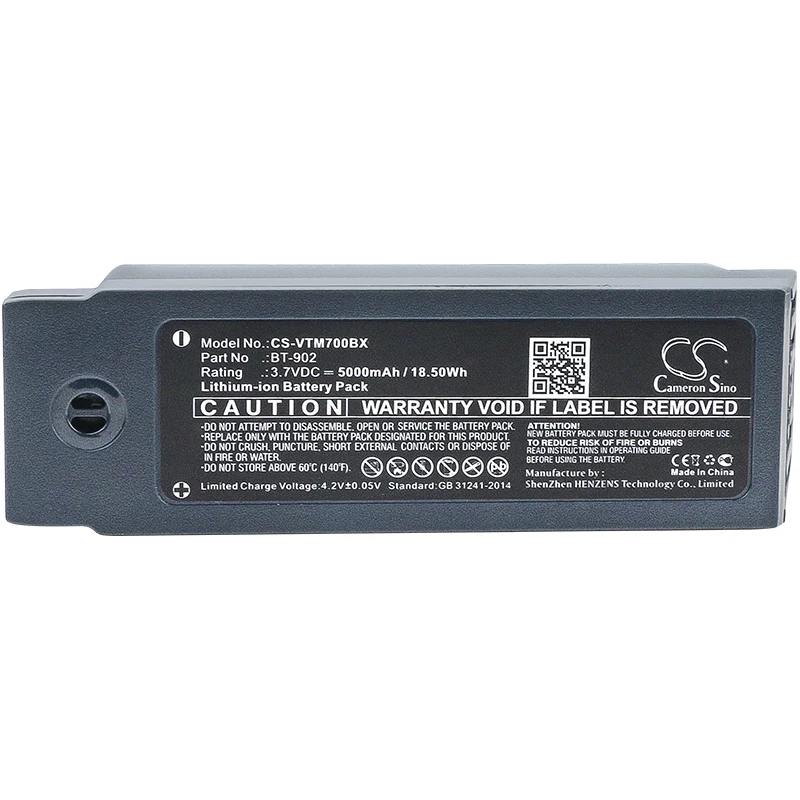 Обновленная батарея Cameron Sino для Vocollect 730044 BT-902 штрих-код аккумулятор сканера Li-Ion 5000