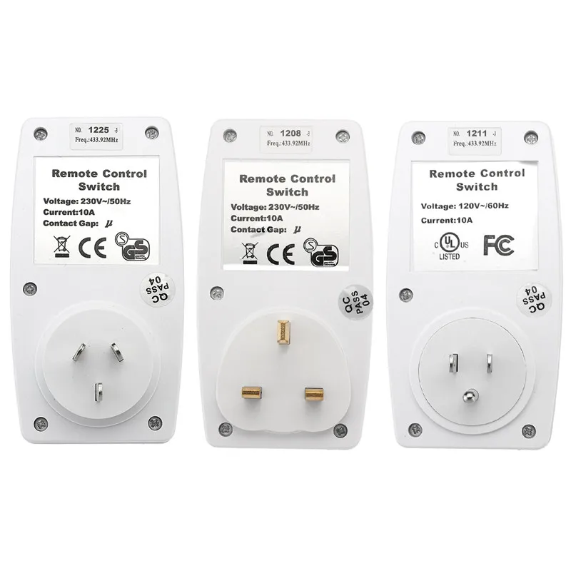 Kinco AC 230 В 10A US/UK/AU Дистанционное управление Smart Plug расстояние 30 м multi-Integrated IC low Energy