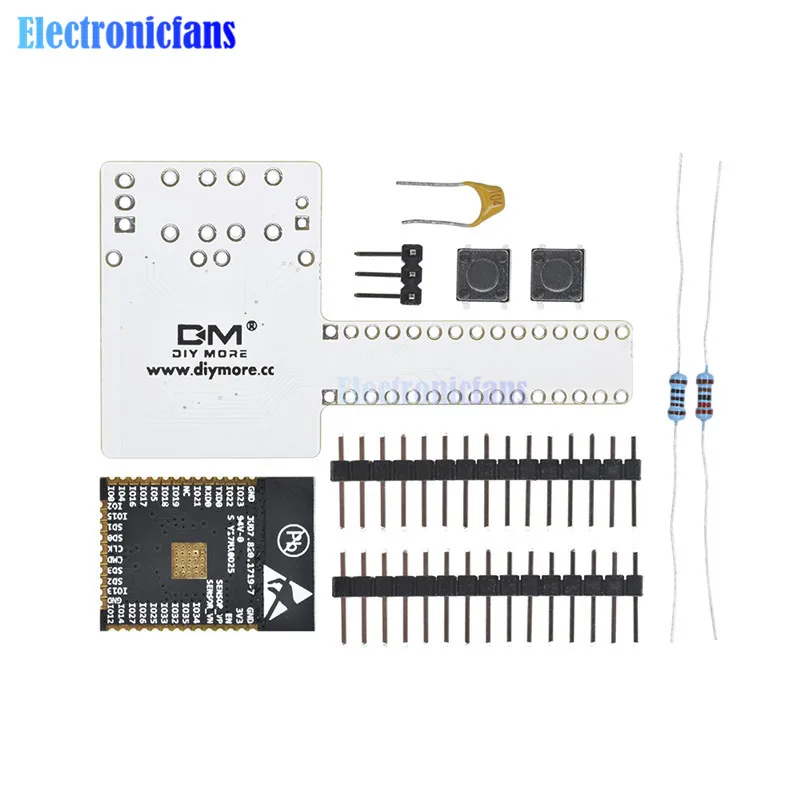1 комплект ESP32 ESP-WROOM-32 ESP-32 Rev1 wifi Беспроводная Bluetooth макетная плата комплект макетная плата Wi-Fi модуль для Arduino DIY Kit