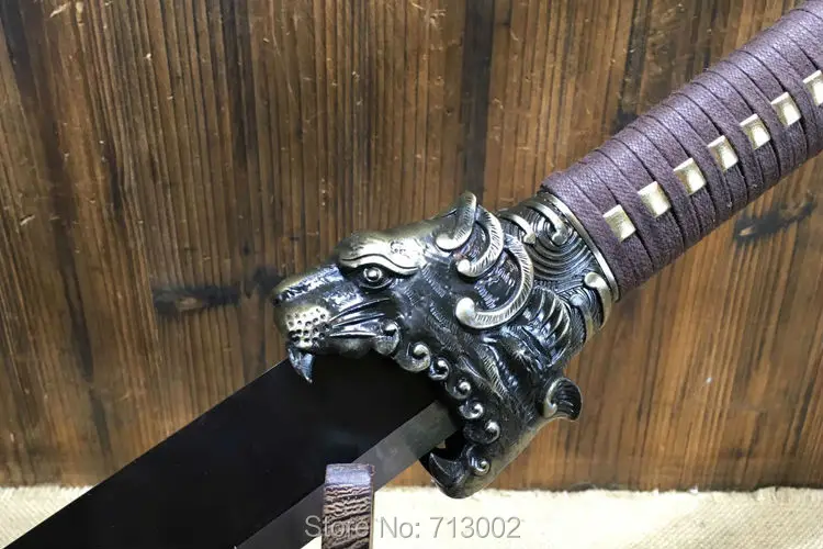 Ушу * Broadsword китайский кунг-фу ножи дракон Хэдфилд клинок из марганцевой стали |
