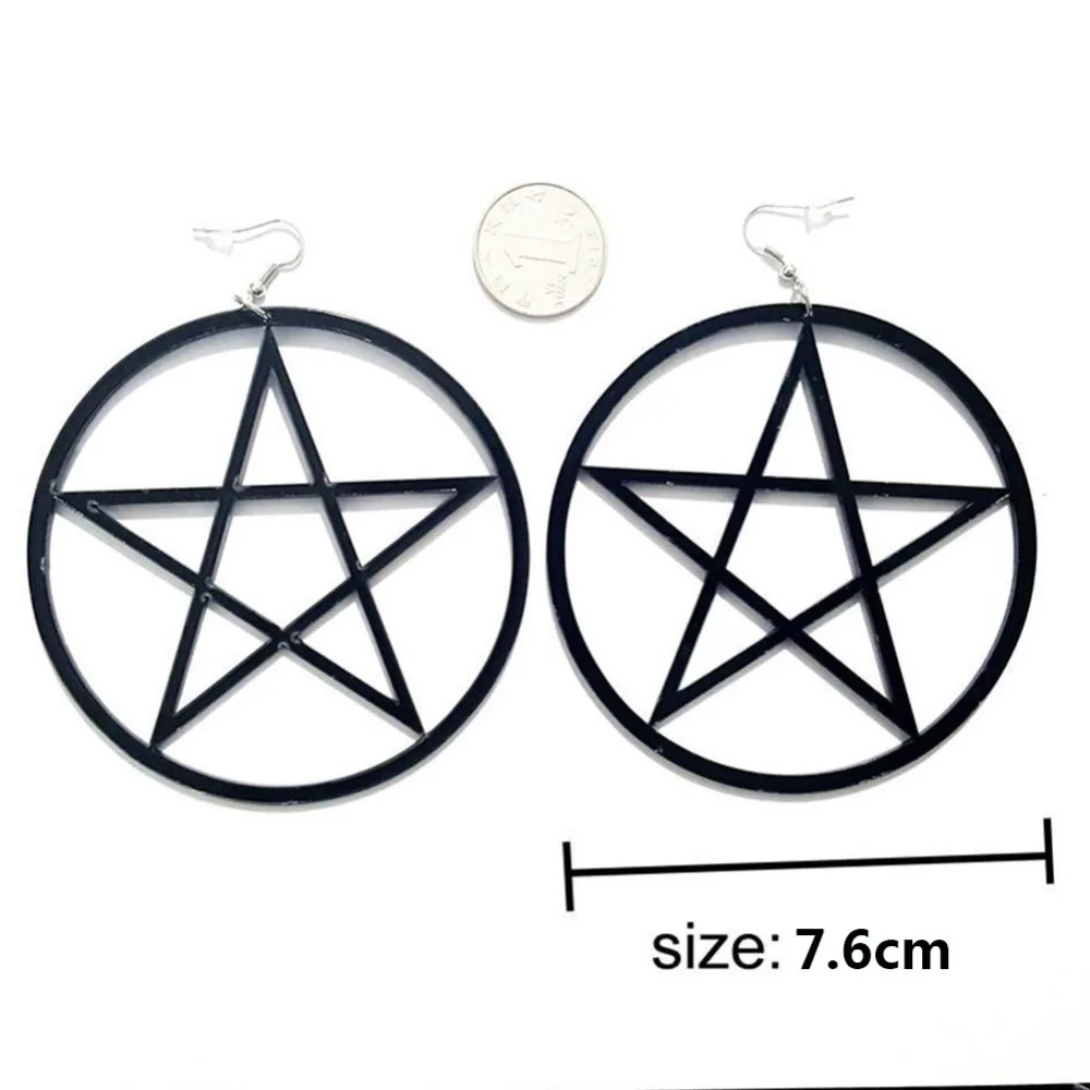 Новое прибытие преувеличенный большой hyperbole mix длинные серьги висят