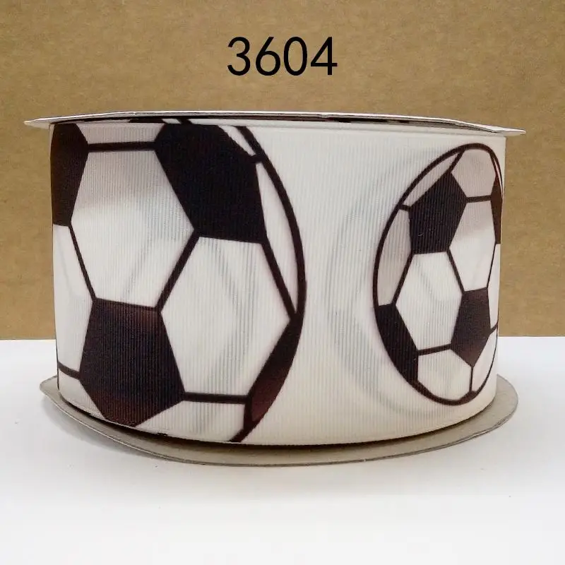 50 ярдов мяч напечатанный grosgrain ленты 3601 - Цвет: 3604