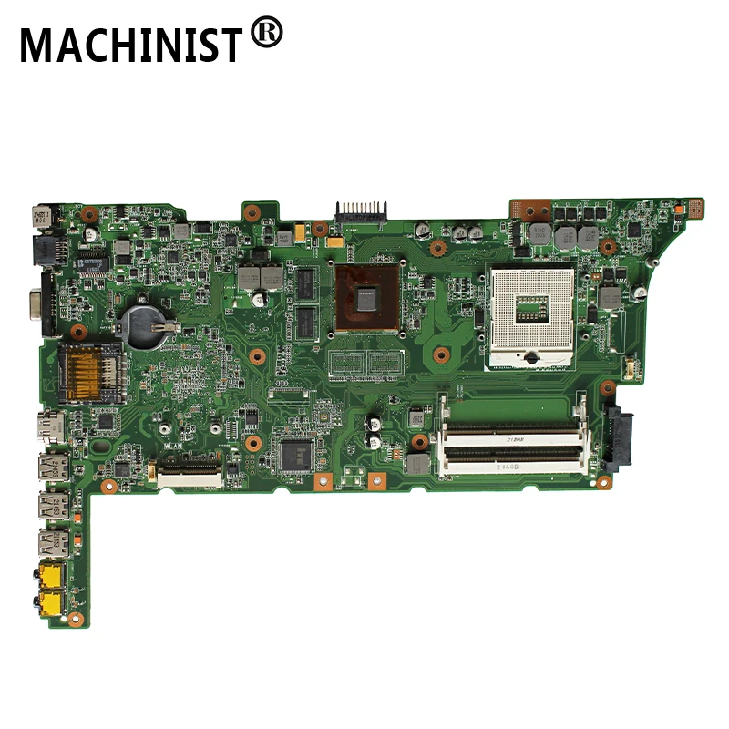Оригинал для ASUS K73SJ K73SM K73SV K73SD A73S X73S материнская плата ноутбука GT520M 1G REV 2 3 HM65 DDR3 100%