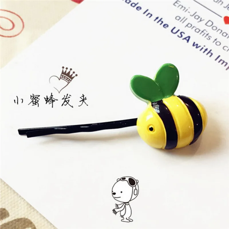 Супер милые заколки в стиле Харадзюку модные Мультяшные фрукты конфеты серия