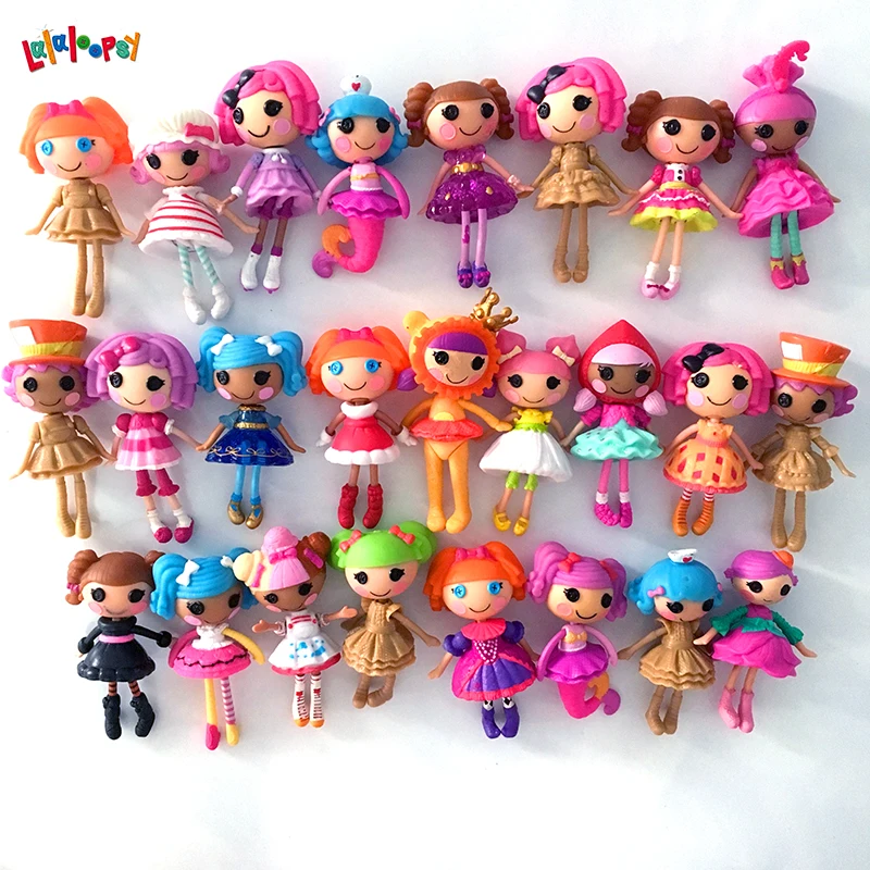Новая мини кукла Lalaloopsy 8 см объемная пуговица с глазами детская фигурка игрушки