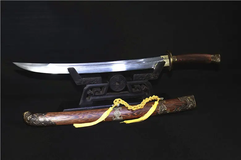 Высокое качество китайский ушу Broadsword меч дадао острый Дамасская сталь лезвие