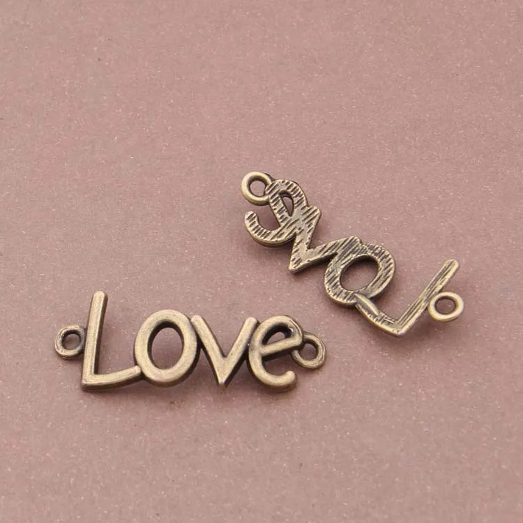 Винтажные двойные подвесные элементы для изготовления браслетов аксессуары