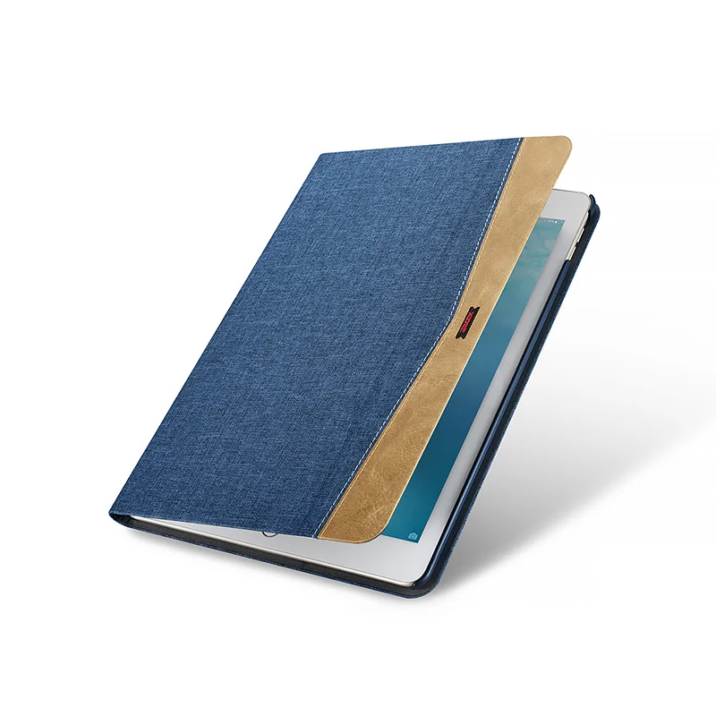 (Синий) XOOMZ бренд для iPad Pro 10 5 чехол простая ткань + PC Folio Case Erudition Складная подставка