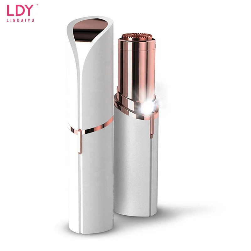 LDY частная этикетка Женская USB перезаряжаемая безболезненная Бритва для Бровей