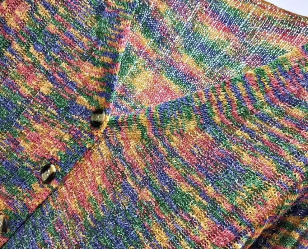 Новый большой v образным вырезом Модный Дикий Многоцветный Удобный Повседневный