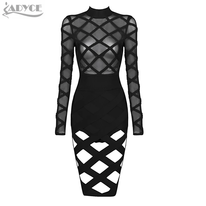 2017 женское летнее вечернее платье желтое с длинными рукавами сетка сексуальное