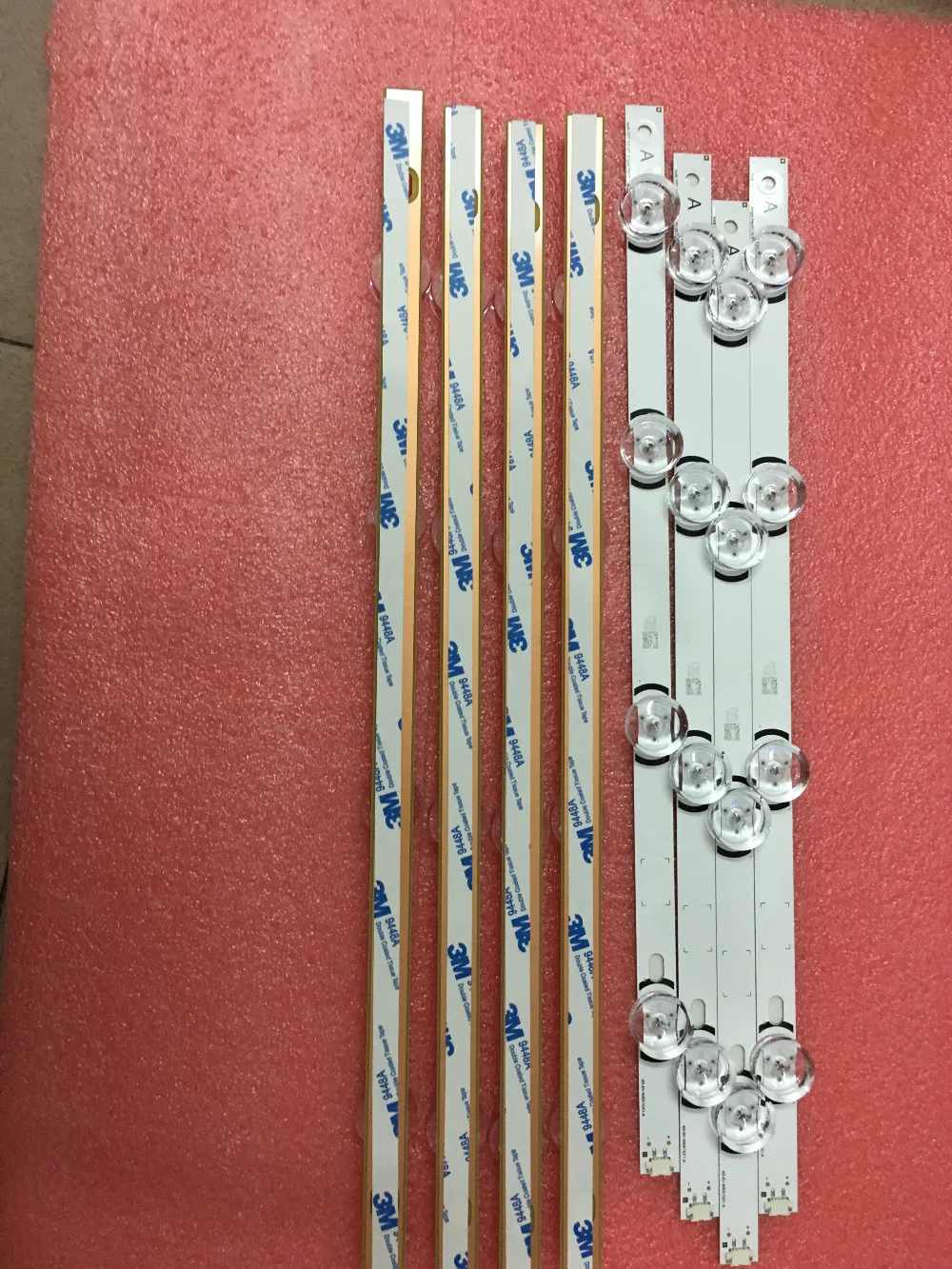 

100% NEW 8 PCS(4*A,4*B) LED strips for LG INNOTEK DRT 3.0 42"-A/B Type 6916L 1709B 1710B 1957E 1956E 6916L-1956A 6916L-1957A