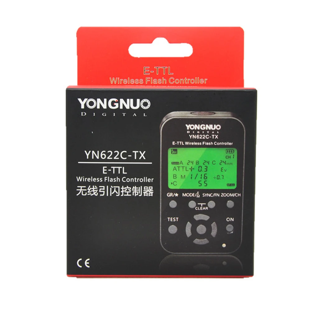 YongNuo YN 622C TX YN622C 622CTX LCD беспроводной контроллер вспышки триггер для Canon DSLR|wireless mouse for