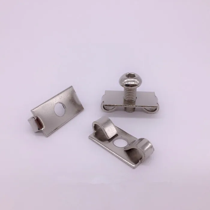 

Elastic fastener 30 aluminum parts aluminium section connector 1set