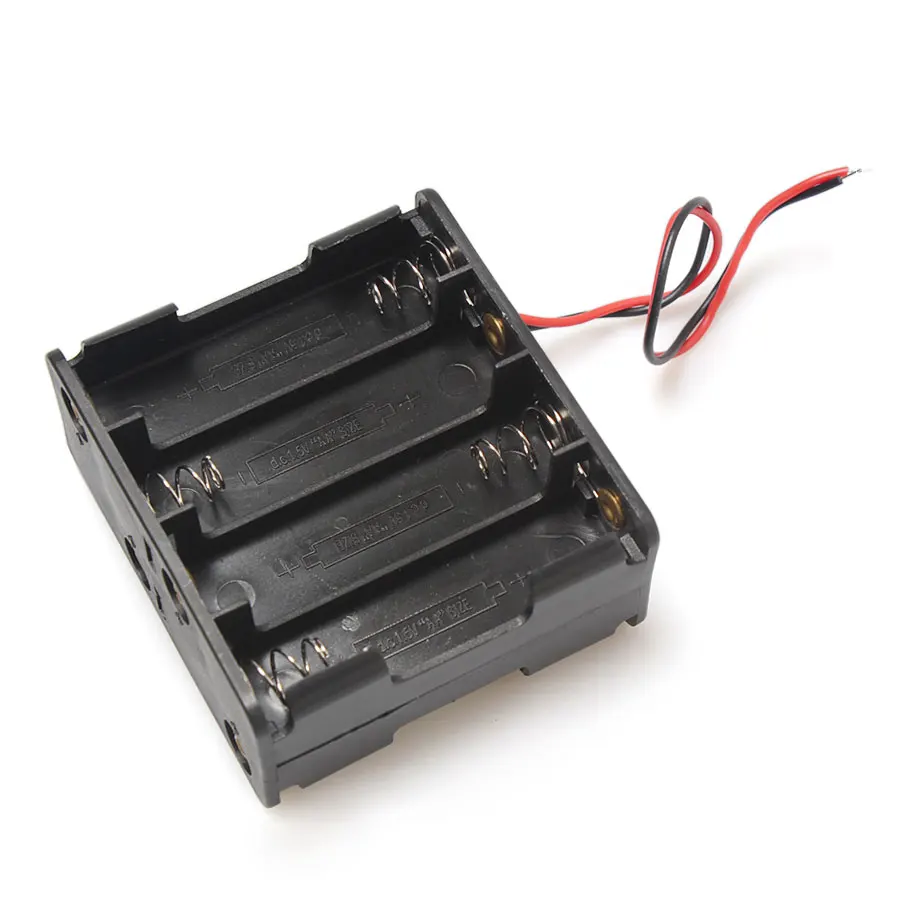 Держатель для батарей 100 шт. 12 В 8 * AA внешних аккумуляторов|battery holder 12v|aa holderbattery |