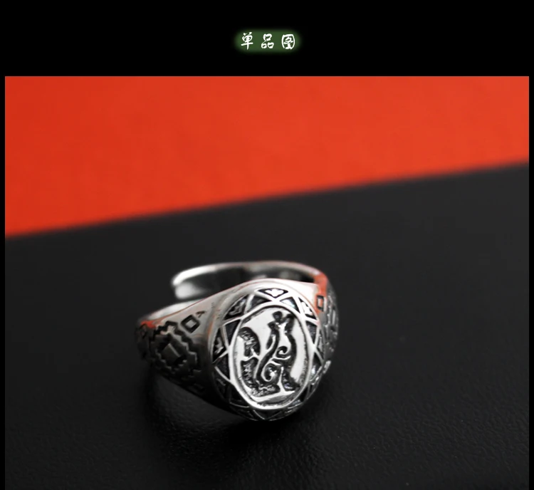 Мужское и женское кольцо из серебра 925 пробы регулируемое|pure silver ring|silver ringring ring |