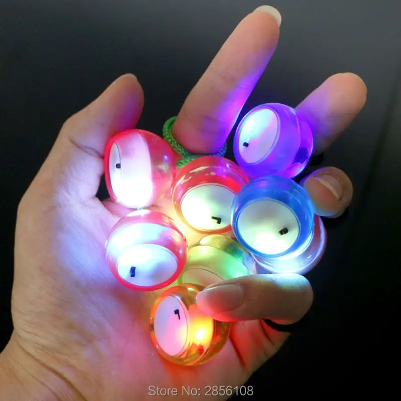 LED Fidget Toys Begleri Thumb Knuckles патчи Набор управления рулон игры палец Yoyo игрушка для